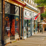 Boutiques and independent stores populate downtown Cold Spring,